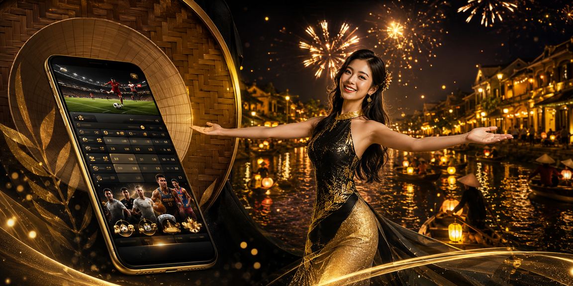 Minh họa trò chơi cá cược thể thao tại Hội An